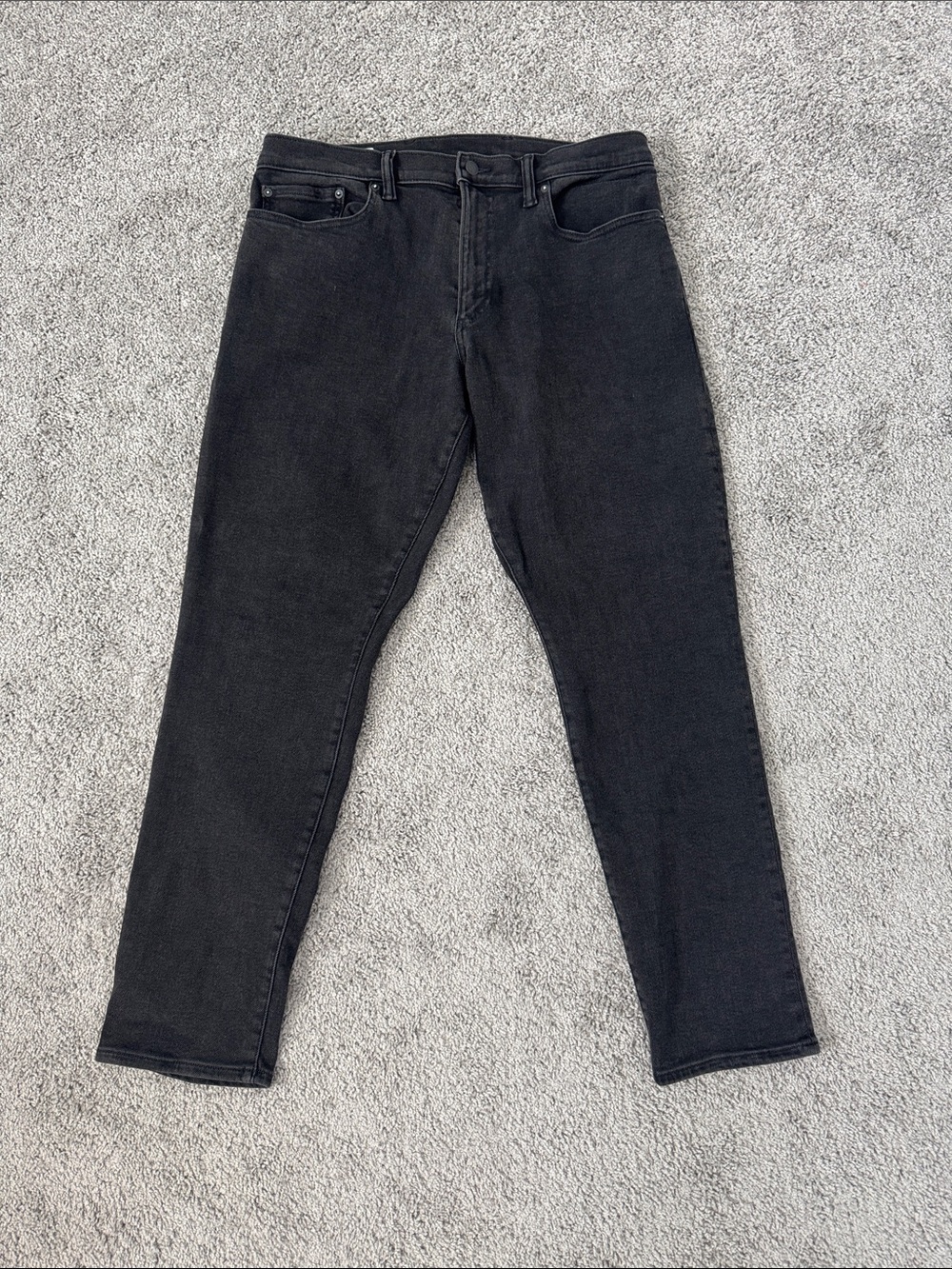 Skinny GAP Men's Black Slim Straight Jeans 32/36